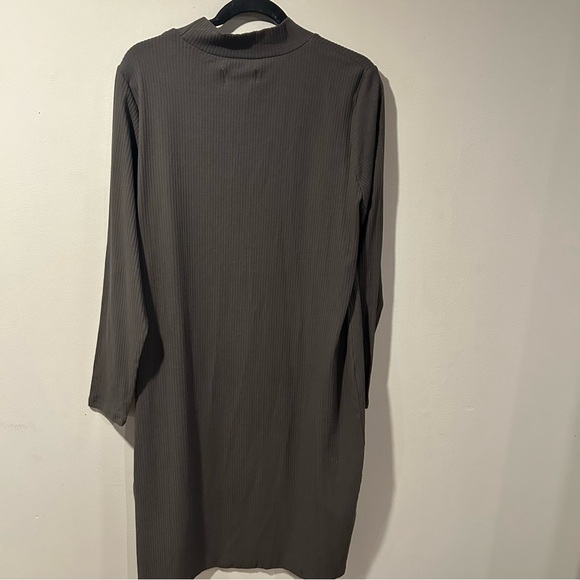 NWT The Label Knit Ribbed Stretch Plus Dress Womens Size 3X - Picture 2 of 6